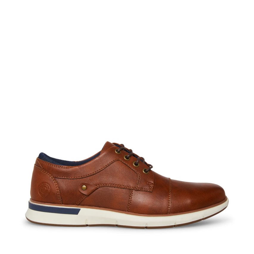 Brown Steve Madden Cutler Men\'s Sneakers | PH 9761UHC